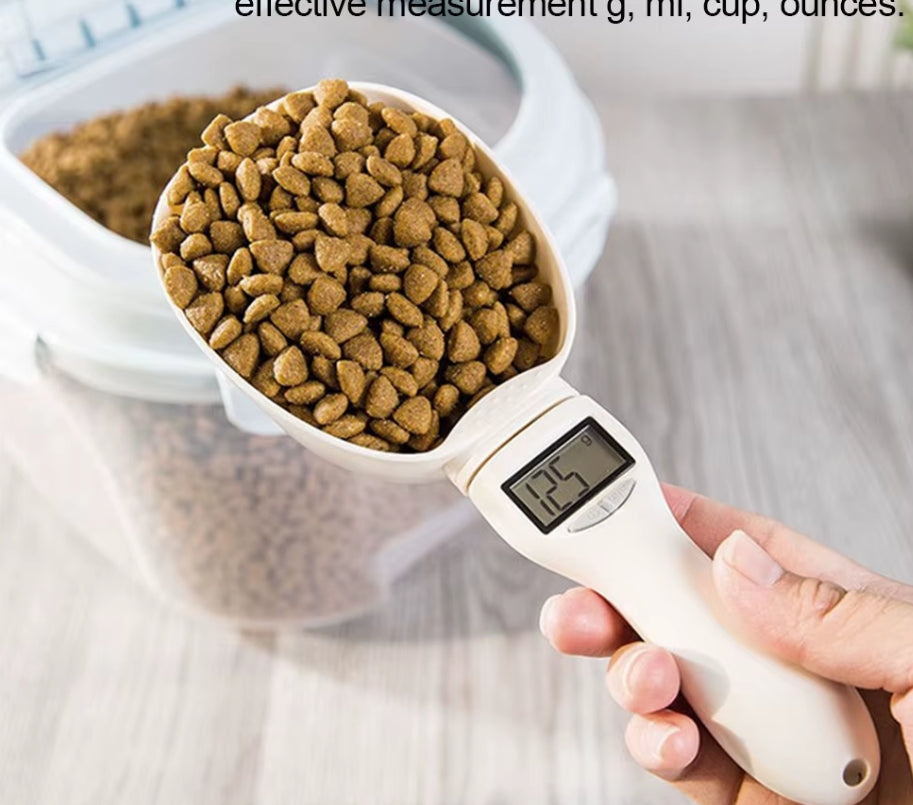 Electronic Dog Cat Food Measuring Cup