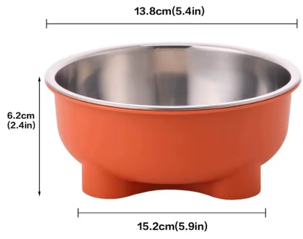 Stainless Steel Pet Bowl  Anti Slip