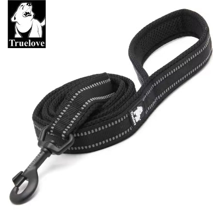 Reflective Nylon Mesh Padded Puppy Large Dog or Cat Leash