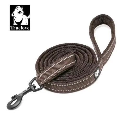 Reflective Nylon Mesh Padded Puppy Large Dog or Cat Leash